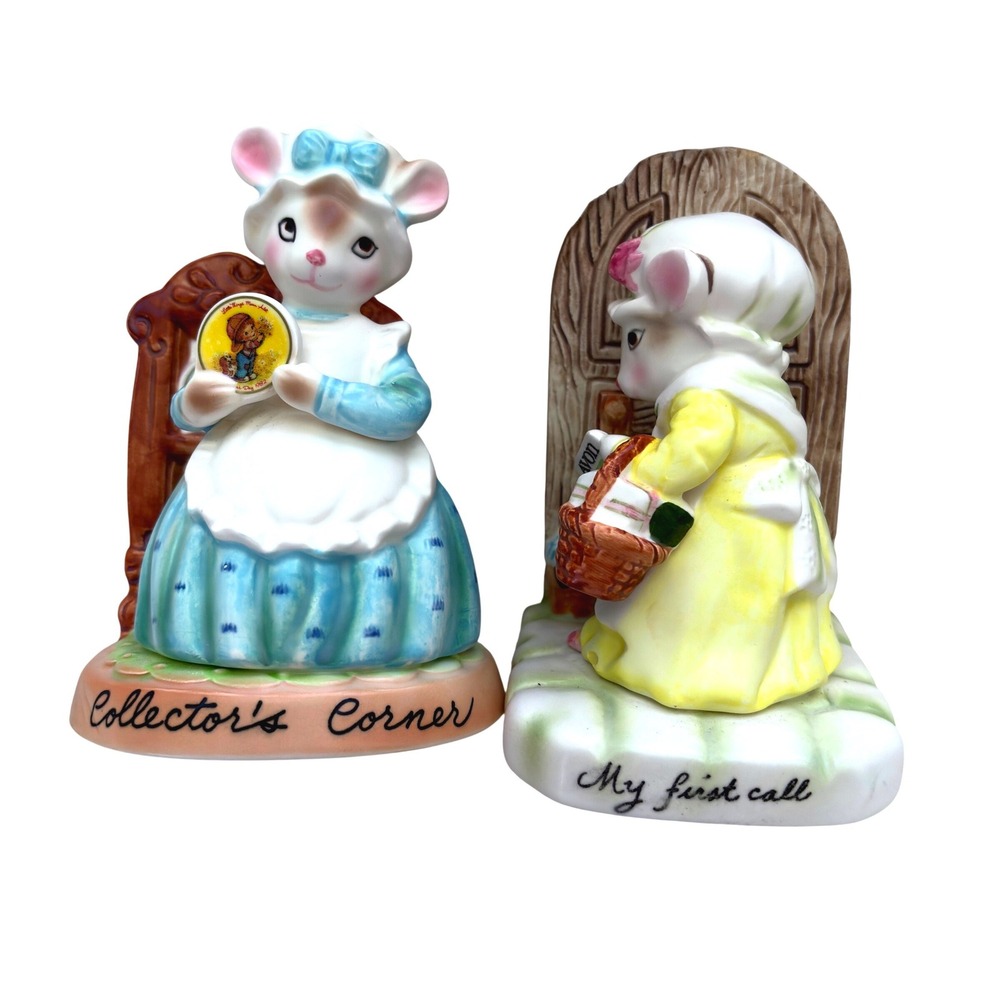 Avon Cherished & Precious Moments Figurines Lot Mouse Collectors Corner